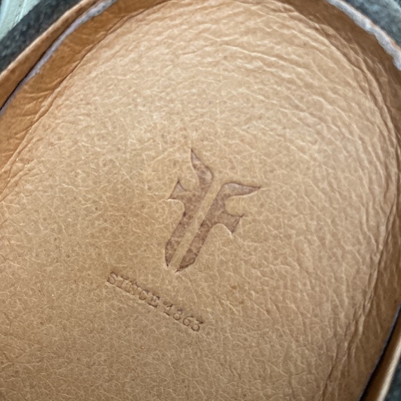 FRYE Lena style mules sneakers, with zippered details, size 6 - Picture 11 of 11